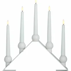 Luna adventslysestake, svart