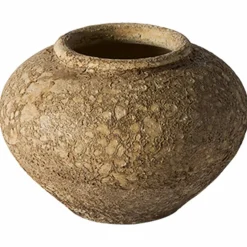 Luna vas 18 cm, beige