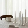 Lykke LED adventslysestake, hvit