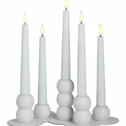 Lykke LED adventslysestake, svart