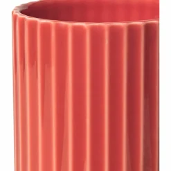 Lyngby vase 15.5 cm, rød