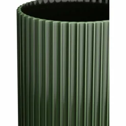 Lyngbyvasen 31 cm, mørkegrønn