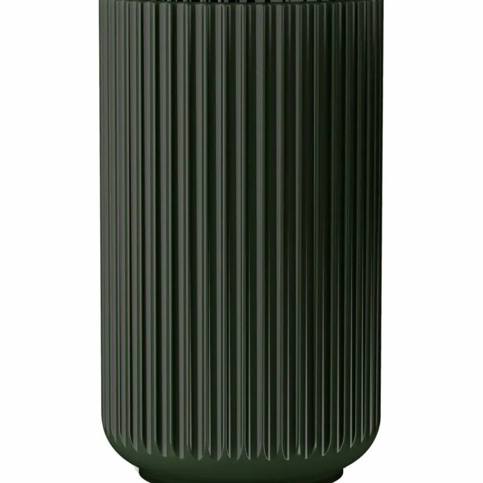 Lyngbyvasen 31 cm, mørkegrønn