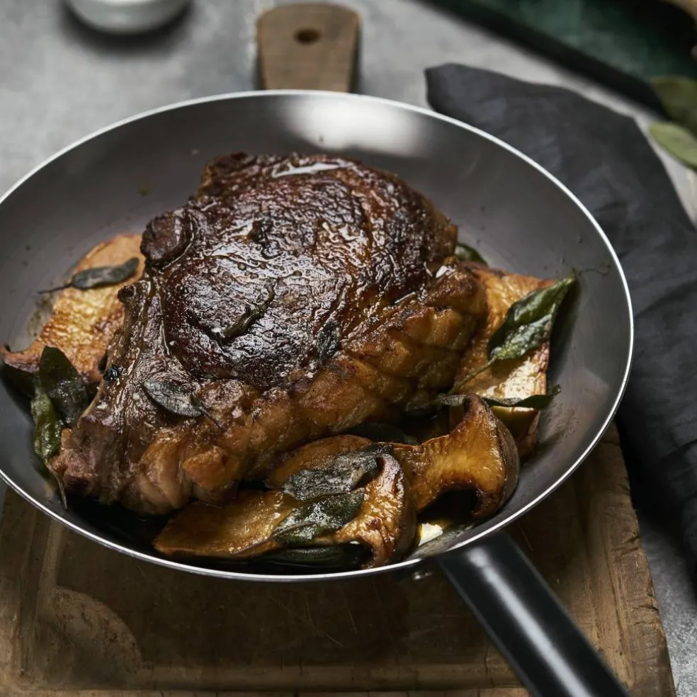 Lyonnaise Stekepanne Karbonstål 20 cm