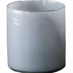 Lyric telysglass, dusty blue, small