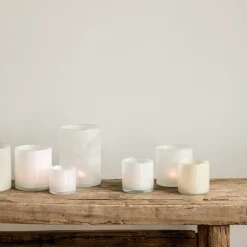 Lyric telysglass, linen, medium
