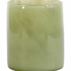 Lyric telysglass, olive green, small