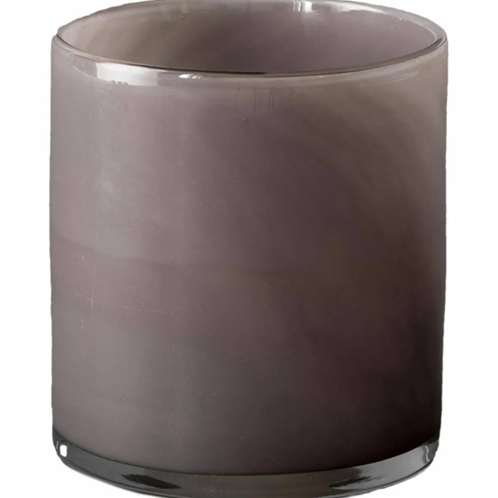Lyric telysglass, purple grey, medium