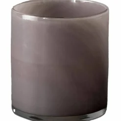 Lyric telysglass, purple grey, small