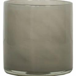 Lyric telysglass, warm grey, extra small