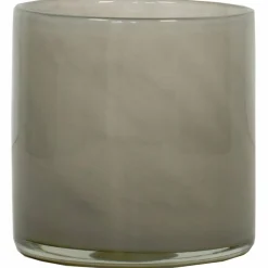 Lyric telysglass, warm grey, large