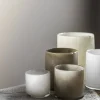 Lyric telysglass, warm grey, medium