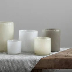 Lyric telysglass, white, medium