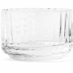 Lysestake, glass liten, klar
