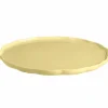 Madeleine Serveringsfat rund, cream