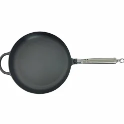 Maestro støpejernspanne med utsvingt kant, 28 cm