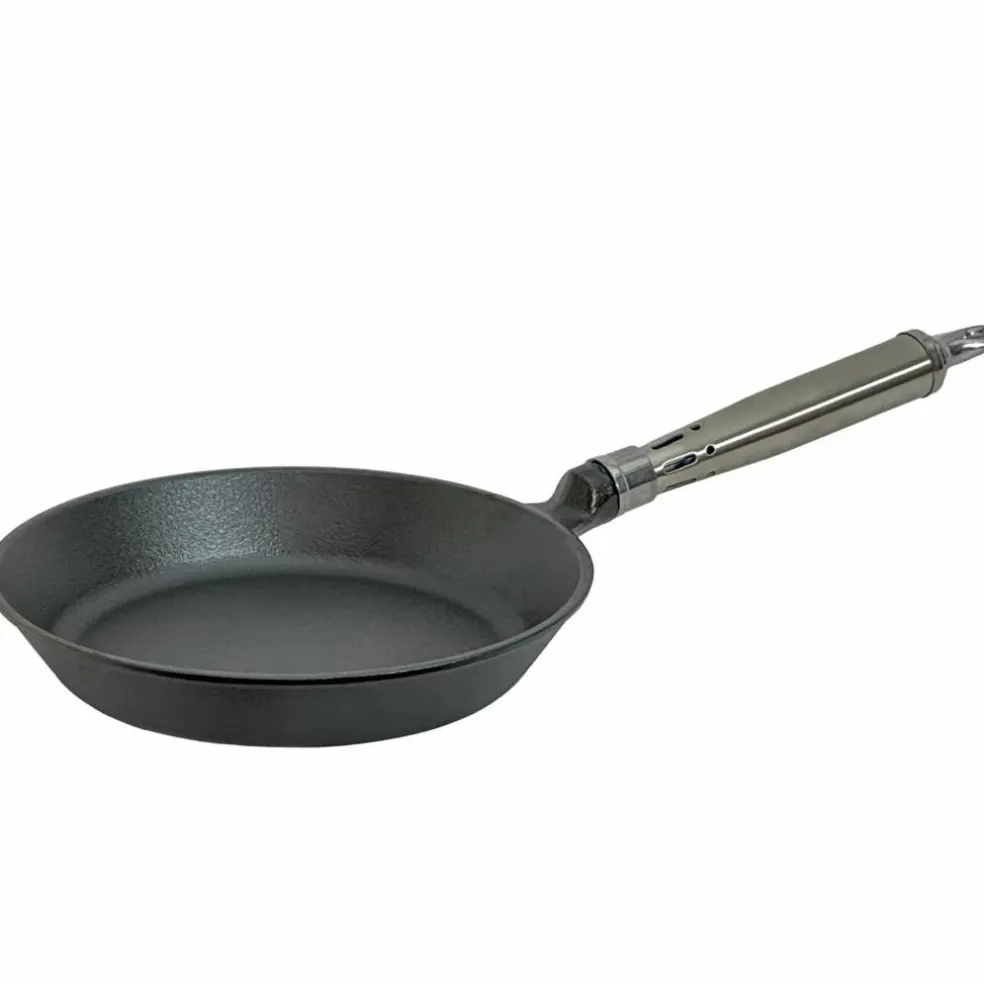 Maestro støpejernsstekepanne med rundet kant, 24 cm