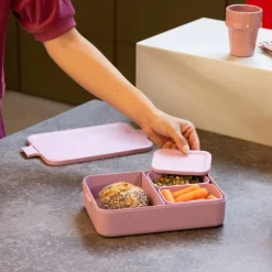 Make & Take Bento matboks stor, soft beige