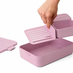 Make & Take Bento matboks stor, soft beige
