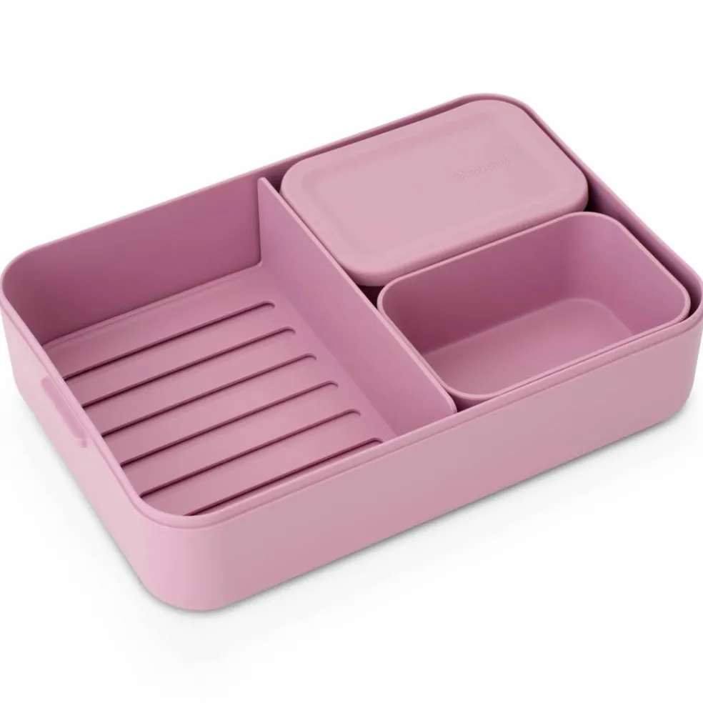 Make & Take Bento matboks stor, soft beige
