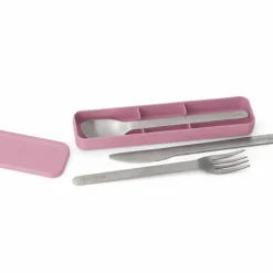 Make & Take bestikksett 3 deler, lilac pink