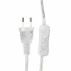 Mammut bordlampe, 28 cm, travertin