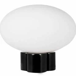 Mammut bordlampe, 28 cm, travertin