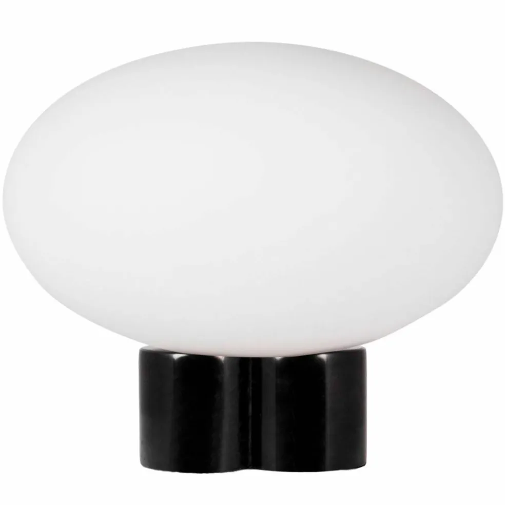 Mammut bordlampe, 28 cm, travertin