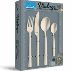 Manila Vintage Black Silver, 16 deler