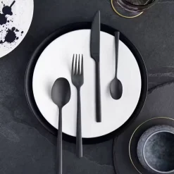 Manila Vintage Black Silver, 16 deler