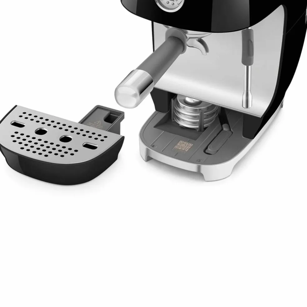 Manuell espressomaskin med Cold Brew, svart