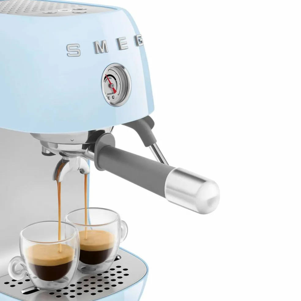 Manuell espressomaskin med Cold Brew, svart