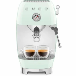 Manuell espressomaskin med Cold Brew, hvit