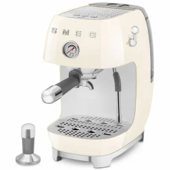 Manuell espressomaskin med Cold Brew, hvit