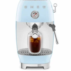 Manuell espressomaskin med Cold Brew, hvit