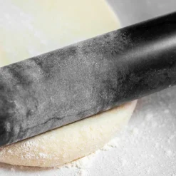Marmorkjevle med Stativ Svart