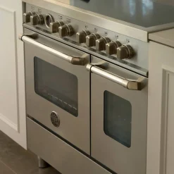 MAS95I2EXT2 Master induksjonskomfyr 90 cm med 5 soner og 2 ovner, rustfritt stål