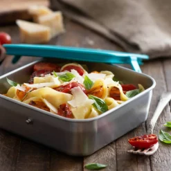 Matboks Rustfritt Stål 592 ml.