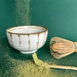 Matcha tekopp, grønn/svart