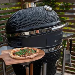 Maxi Gen 2 kamadogrill med Grillmesterens rotisseri, grønn
