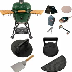Maxi Gen 2 kamadogrill med smashpakke, svart