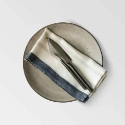Maya serviett 50x50 cm, natural stripe