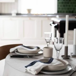 Maya serviett 50x50 cm, natural stripe