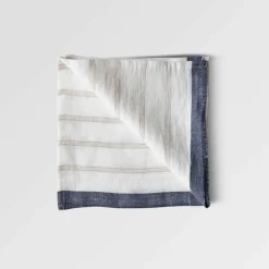 Maya serviett 50x50 cm, navy stripe
