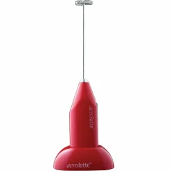 Melkeskummer med holder, rød