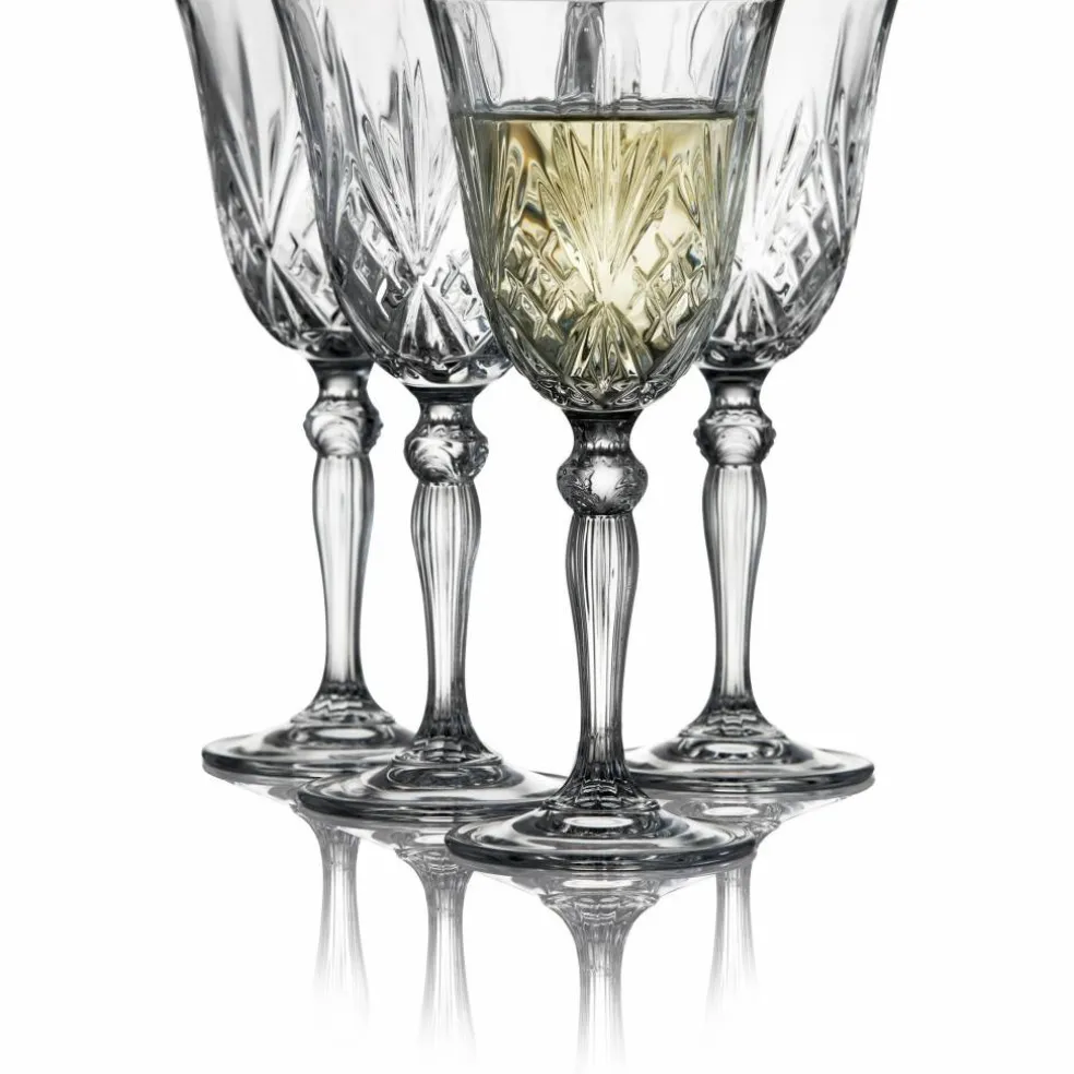 Melodia Hvitvinsglass, 4 stk.