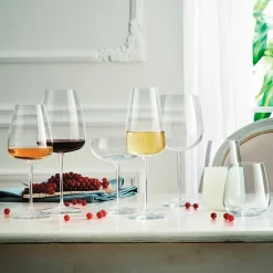 Meravigliosi rødvinsglass 55 cl, 6‑pakning, klart