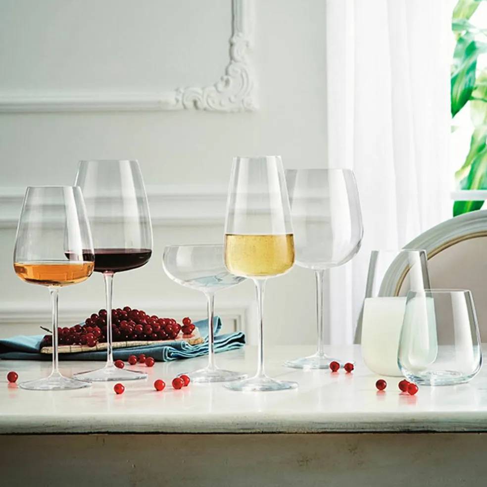 Meravigliosi rødvinsglass 55 cl, 6‑pakning, klart