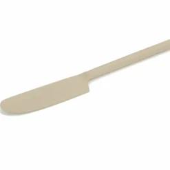Metall smørkniv beige