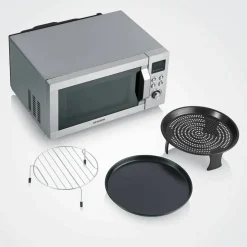 Mikrobølgeovn med airfryer-funksjon 25 liter